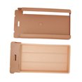 thumbnail image 1 of Cajón debajo de la Mesa, almacenamiento inferior, pasta oculta debajo del escritorio, cajón extraíble con asa para decoración de uñas, 1 of 5