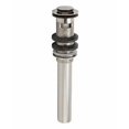 thumbnail image 1 of Jaclo 818-SC P.O. Plug Finger Touch Drain with Overflow Holes for Extra Thick Basins, Satin Chrome, 1 of 2