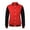 Watermelon Red, variant on JIKNTTR Fashion Jackets For Women Fall Coat Casual Baseball Jacket Cardigan Outdoor Sports Long Sleeve Stand Collar Hooded Jacket Loose Fit Warm Comfortable Outerwear