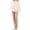 Beige, variant on Women's Solid Skirt Base Versatile Penetration A-Line Casual Wear for Daily Outfits