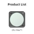 thumbnail image 4 of Filtro de Lente WDOplteas para Cámara DJI OSMO Action 2 Vidrio Óptico CPL, 4 of 8