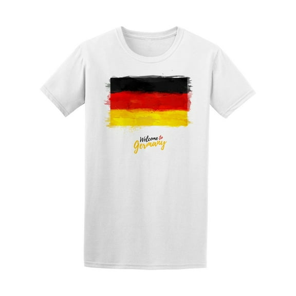 Watercolor Map Of Germany Tee Men's -Image by Shutterstock