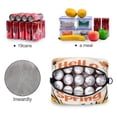 thumbnail image 4 of Lunch Bag Portable Crossbody Meal Bag Cooler Bag Insulated Lunch Bag Food Bag Handheld & Crossbody Design Hello Spring Pattern, 4 of 6