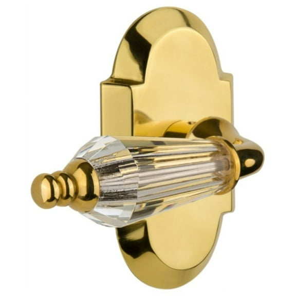 Nostalgic Warehouse Cotprl_Prv_234_Nk Vintage Restoration Parlor Crystal Handle Privacy