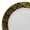 White ,Black ,Gold, variant on Smarty 7.5" White Rose Gold Silver Mosaic Round Plastic Salad Plates 120ct