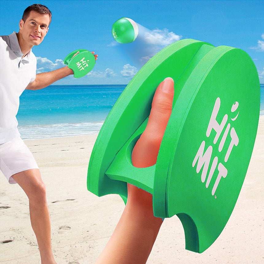 Hit Mit Hand Paddle Game (Green) by Sport Squad