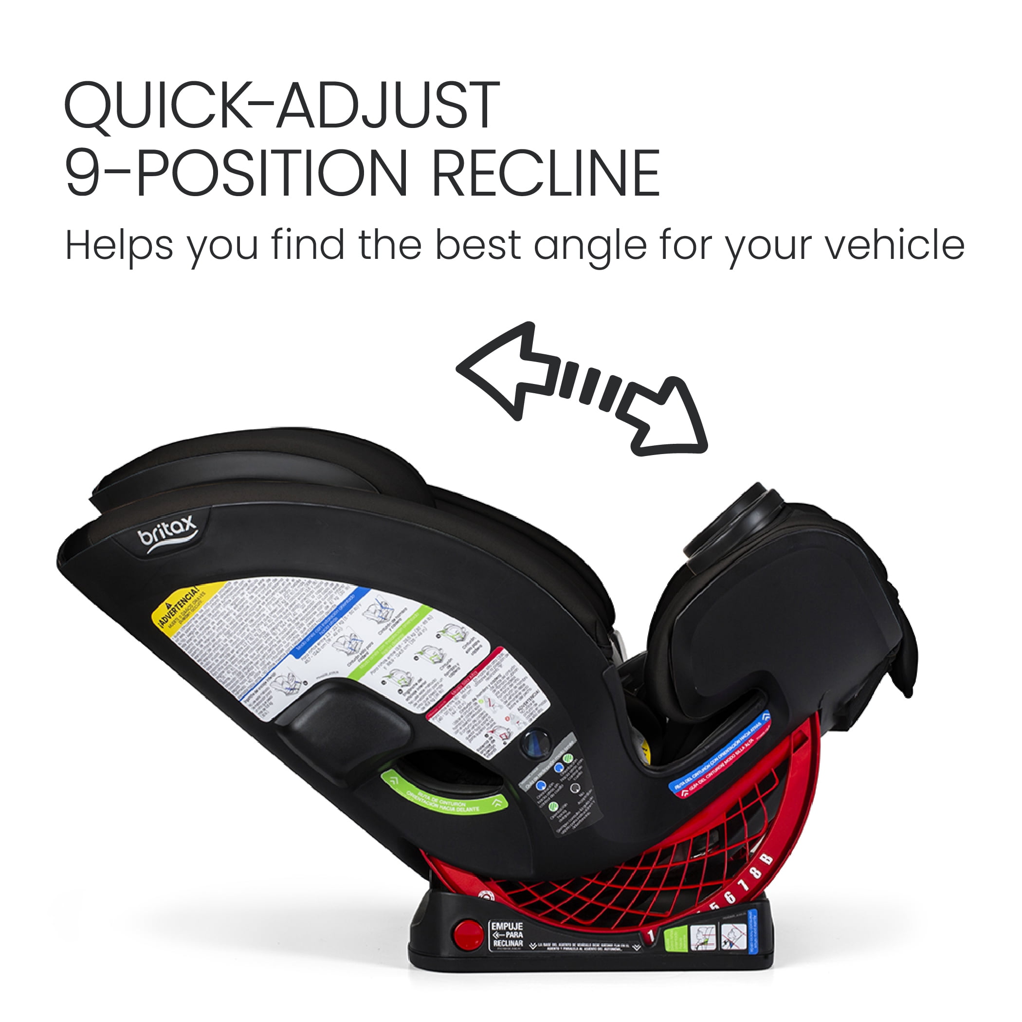 Britax® One4Life® All-in-One Car Seat, ClickTight® Installation & SafeWash® Fabrics — Cool Flow Carbon