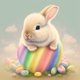 thumbnail image 1 of 5D DIY Taladro Kit Conejo Pascua Arte Del 30x30cm, 1 of 9