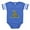 Royal Blue, variant on CafePress - Dont Tread On Me - Cute Infant Baby Football Bodysuit