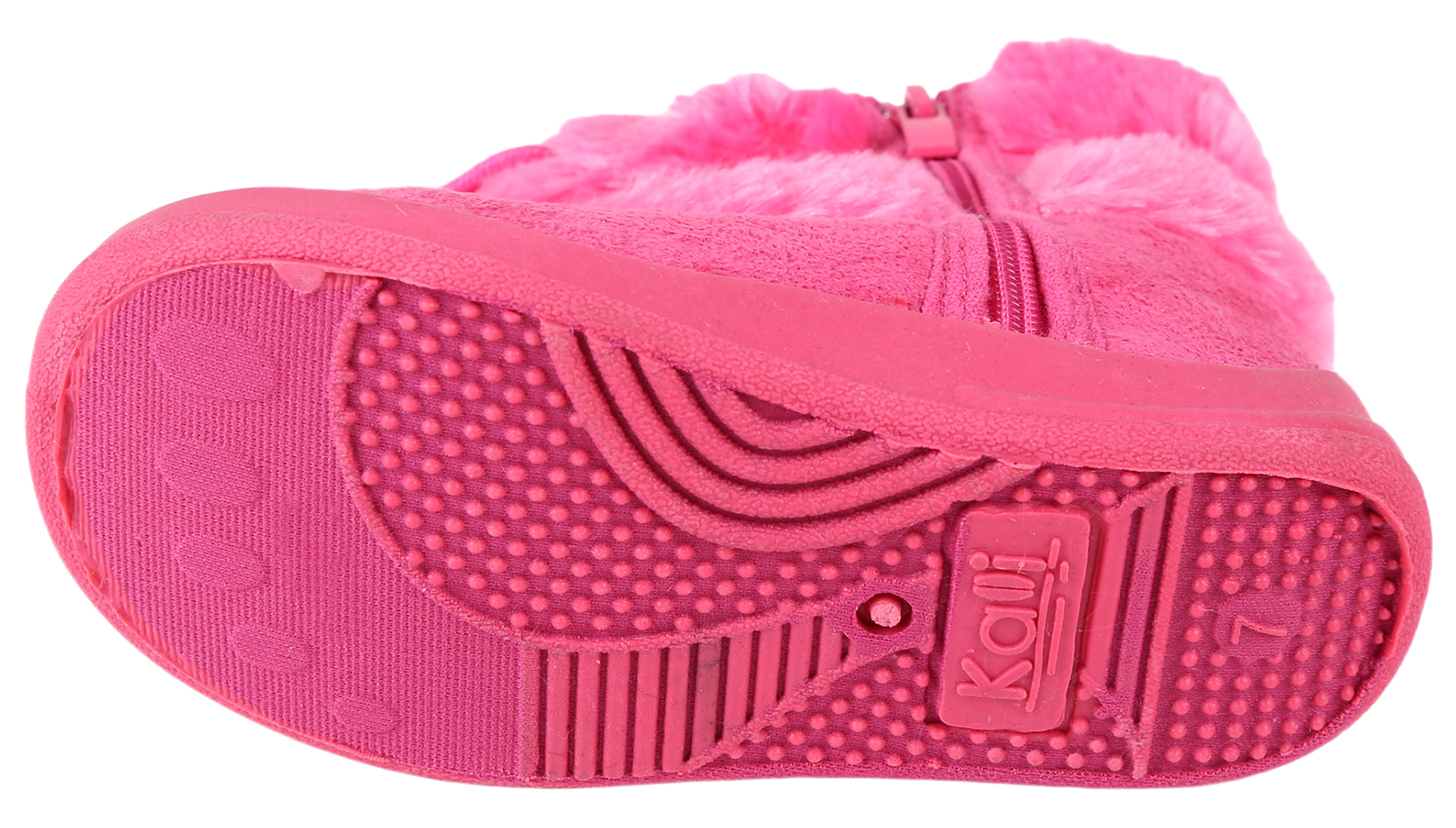 Kali Footwear Girl's Zello Boots for Toddler Girls | Glitter Boots | Pom Pom | Hot Pink 9 Toddler - image 5 of 5