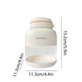 thumbnail image 3 of ¡Descuento del Día!, Vaso para jugo portátil para batidos, tipo C, recargable, portátil, con dos tapas intercambiables, vaso para jugo de frutas y verduras Akmoler, 3 of 9