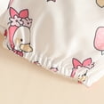 thumbnail image 4 of UAYOTSE Baby Girl Summer Short Set 9 12 18 24 Months 2T 3T 4T Female Cute T Shirt Shorts 2pcs Clothes Outfits,Sizes 3-6 Months, 4 of 9