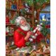 thumbnail image 1 of Papá Noel 11CT Estampado Punto de cruz completo Costura Decoraciones de pared hechas a mano Hugtrwg Para estrenar, 1 of 9