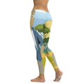 thumbnail image 4 of Wild Kratts Women's Yoga Pants Elastic Yoga Capris Workout Leggings High Waist Trousers for Running, Daily Wear 2XL, 4 of 8