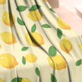 thumbnail image 4 of Lemon Blanket,Comfortable Soft Flannel Throw Blanket,All Season,Warm Lightweight Blankets for Sofa Bed Couch Living Room Chair,50"x60"(130x150cm), 4 of 4