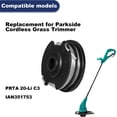 thumbnail image 2 of Juego de 4 carretes de repuesto para desbrozadora inalámbrica Parkside PRTA 20-Li C3 IAN351753, 2 of 4