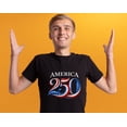 thumbnail image 3 of Patriotic America 250 Years Comfort Colors, 1776–2026 USA T-Shirt, 250 Years of America Shirt, 250th Anniversary , Sizes S-5XL - The Golden Shop, 3 of 5
