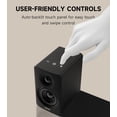 thumbnail image 3 of Restored Edifier M60 Multimedia Speaker Bluetooth 5.3, 66W RMS, Hi-Res Audio & Hi-Res Wireless Audio, LDAC,3" Mid Bass & 1" Tweeter, USB-C & Aux Inputs, Compact Desktop Speaker (Refurbished), 3 of 8