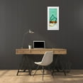 thumbnail image 3 of Saunders, Alonzo 15x32 White Modern Wood Framed Museum Art Print Titled - Flowing Along II, 3 of 4