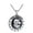 Dog, variant on Unisex Stainless Steel Personality Vintage 12 Chinese Zodiac Lucky Round Pendant Dog Tag Horoscope Animal Chain Sign Prays Amulet Necklace Monkey