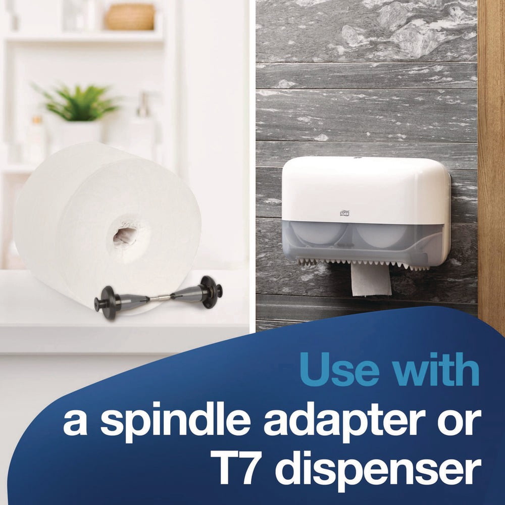 2-Ply Advanced Coreless High Capacity Bath Tissue - White (12 Rolls/Carton)