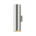 thumbnail image 3 of 26109AL Maxim Lighting Outpost - 22 Inch 2 Light Outdoor Wall Mount-Brushed Aluminum Finish, 3 of 6