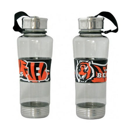 NFL - Cincinnati Bengals Water Bottle: 24oz Polycarb Water Bottle