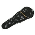 thumbnail image 2 of 21 Inch Ukulele Case, Front Zipped Pocket Waterproof Lightweight Metal Zipper Ukulele Case Adjustable Shoulder Strap  For Travel For Outdoor, 2 of 8