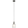thumbnail image 1 of Kichler 43957OZ Riviera Collection Mini Pendant 1 Light, Olde Bronze - 10.75 in., 1 of 1