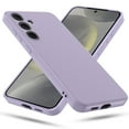 thumbnail image 4 of Venoro for Samsung Galaxy S24 Ultra/S24 Plus/S24 Liquid Silicone Phone Case, Purple, 4 of 16