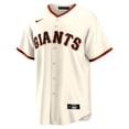 thumbnail image 2 of Men's Nike Jung Hoo Lee Cream San Francisco Giants Home Replica Player Jersey, 2 of 3
