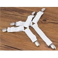 thumbnail image 2 of 4PCS Bed Sheet Holder Straps Adjustable Triangle Sheet Straps Fitted Sheet Straps Suspenders Fastener Grippers Corner Holder for King Queen Twin Size,Mattress Covers, Sofa Cushion, 2 of 4