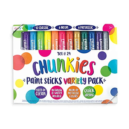 Ooly Chunkies Paint Sticks Variety Pack Set Of 24 Walmart Canada