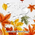 thumbnail image 4 of Rectangle Table Cloth, Fall Halloween Rectangle Table Cloth, Stain Resistance Water Repellent Wrinkle-Free, Gold Floral Tablecloth for Home Kitchen Dining Party Patio 60x84 (Maple Leaf), 4 of 5