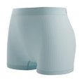thumbnail image 3 of UOCUFY Workout Shorts Women, High Waist Biker Shorts, Women Seamless Ribbed Athletic Yoga Gym Shorts Leggings (Light Blue, S), 3 of 7