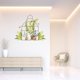 thumbnail image 2 of Etiqueta de la pared Calcomanía Pretty Potted Plants Decoración de la pared para el dormitorio de la sala de estar TUNC Sencillez, 2 of 5