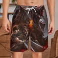 thumbnail image 2 of Berserk Short Sweatpants Summer Daily Cozy Lounge Shorts 3D Printed Beach Shorts Sweatpants With Drawstring And Pockets, 2 of 7