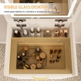 thumbnail image 3 of Vanity with Flip-top Mirror and Hidden Storage Space / Great Storage for Bedroom Skincare, 3 of 5