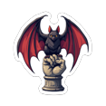 thumbnail image 1 of Colorful Fridge Magnet Spooky Refrigerator Magnet Halloween Magnetic Sticker Decorative Bat Magnet for Metal Surface Fridge Whiteboard, 1 of 4