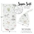 thumbnail image 6 of Farm Animals Baby Cocoon and Beanie Hat Sleep Sack Set by Sweet JoJo Designs, 6 of 7