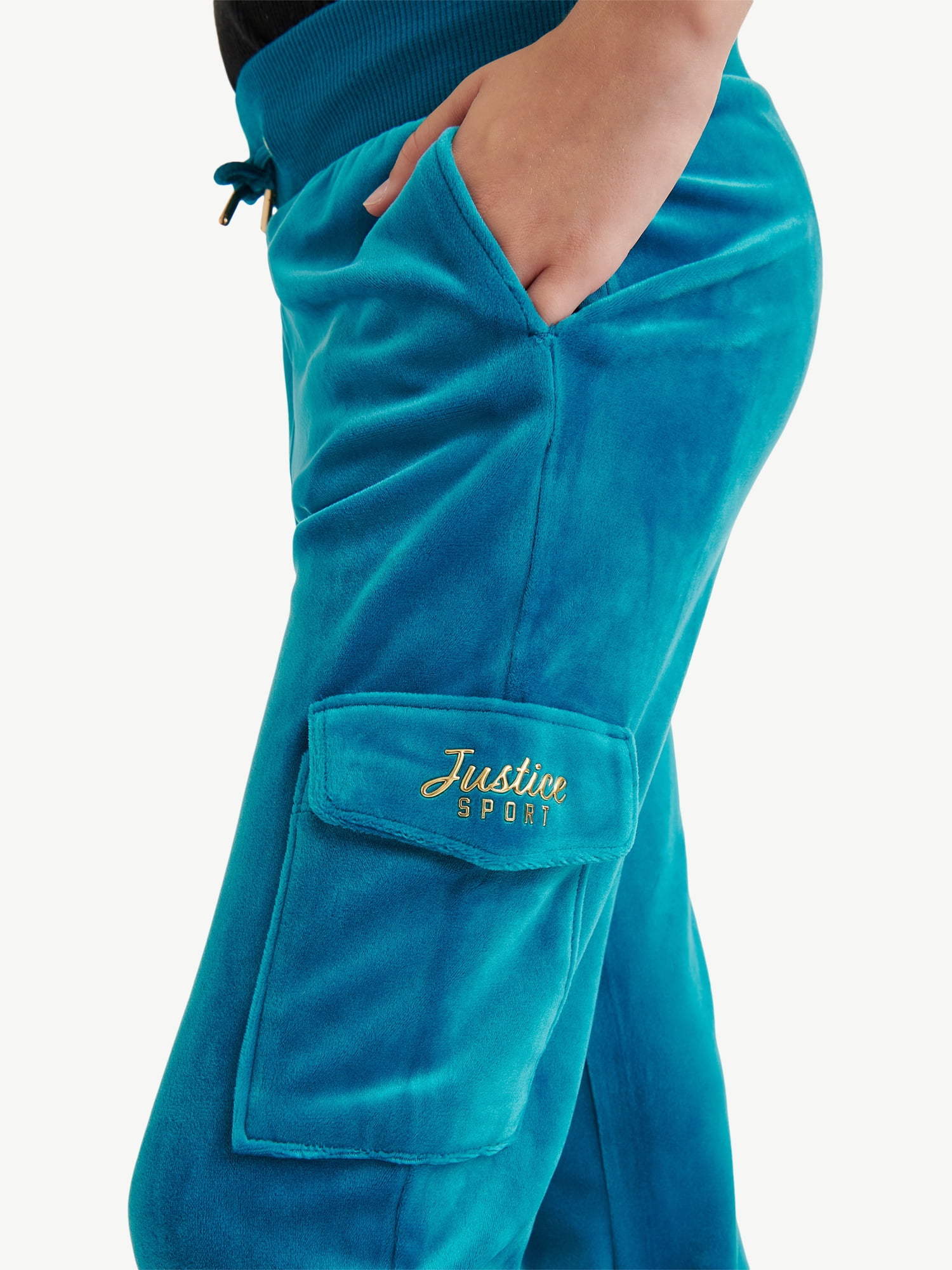 Justice Girls Velour Breakaway Flare, Sizes XS - XLP