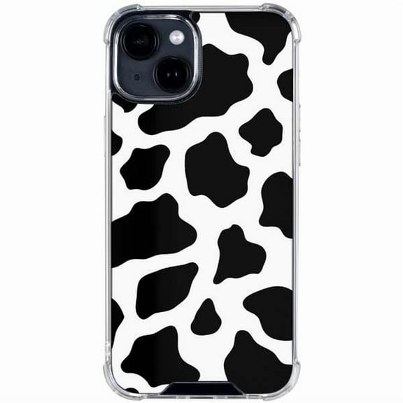 Skinit Cow Print iPhone 14 Clear Case