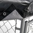 Lucky Dog Uptown 4 x 4 x 6 Foot Heavy Duty Outdoor Covered Dog Kennel