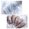 thumbnail image 4 of Nail Art Stickers Decals Snowflake Sticker 5d Velvet Series Christmas New Year Diy Nail Art Decoration Accessories, 4 of 9