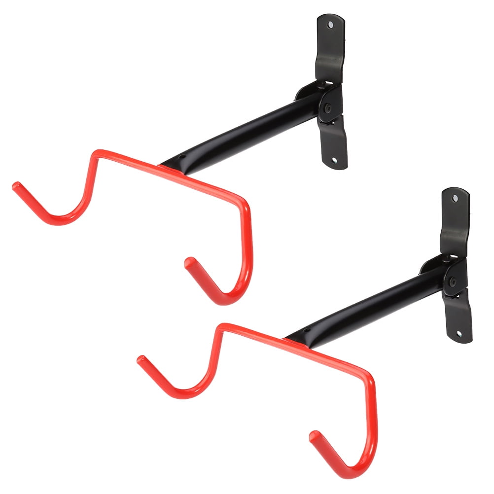 HOMEMAXS 2pcs Bike Wall Mount Rack Storage Hanger Garage Bike Holder