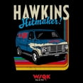 thumbnail image 2 of Netflix Boys' Stranger Things Colorful Vintage Hawkins Hitmaker T Shirt, 2 of 5