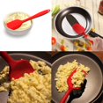 thumbnail image 5 of Silicone Spatula Set - Red 6 Piece Non-Stick Rubber Spatula with Stainless Steel Core - Heat Resistant Spatula Kitchen Utensil Set, 5 of 5