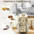 thumbnail image 5 of TSOVTHRID Schnauzer Dog Paw Print Recliner Slipcovers Non-Slip Lazy Boy Recliner Cover Water Resistant Couch Chair Covers with Pocket for Dog Furniture Protector for Living Room, 5 of 7