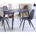 thumbnail image 3 of Topline Home Furnishings 5pc Grey Kitchen Set, 3 of 3