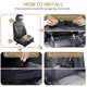 thumbnail image 3 of Organizador LUCMO para asiento trasero de coche con soporte para tableta, 2 unidades, negro, 3 of 8